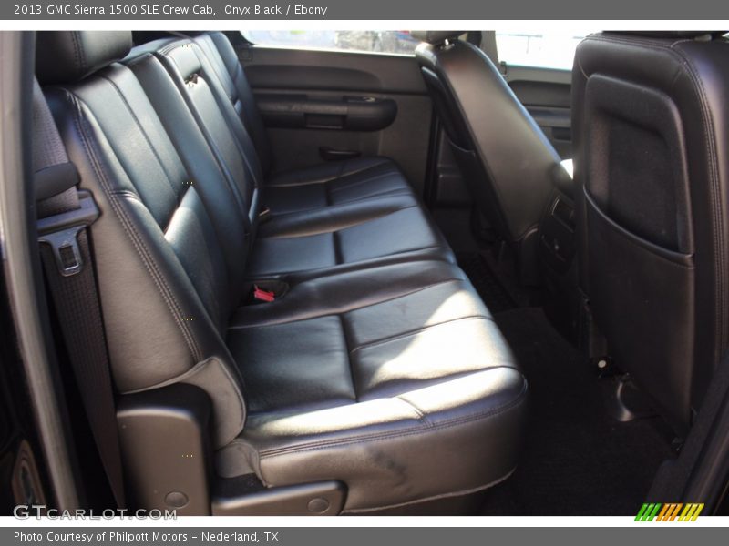 Onyx Black / Ebony 2013 GMC Sierra 1500 SLE Crew Cab