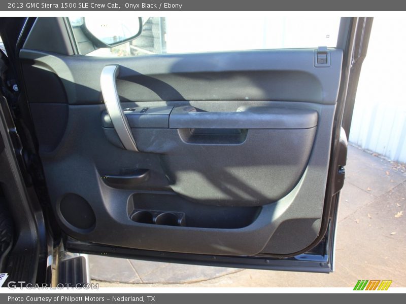 Onyx Black / Ebony 2013 GMC Sierra 1500 SLE Crew Cab