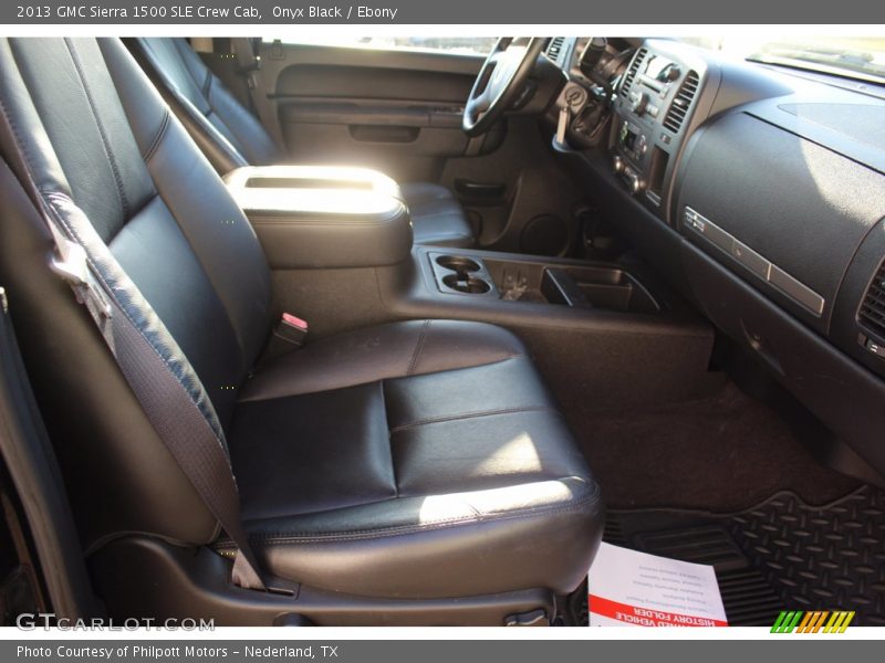 Onyx Black / Ebony 2013 GMC Sierra 1500 SLE Crew Cab