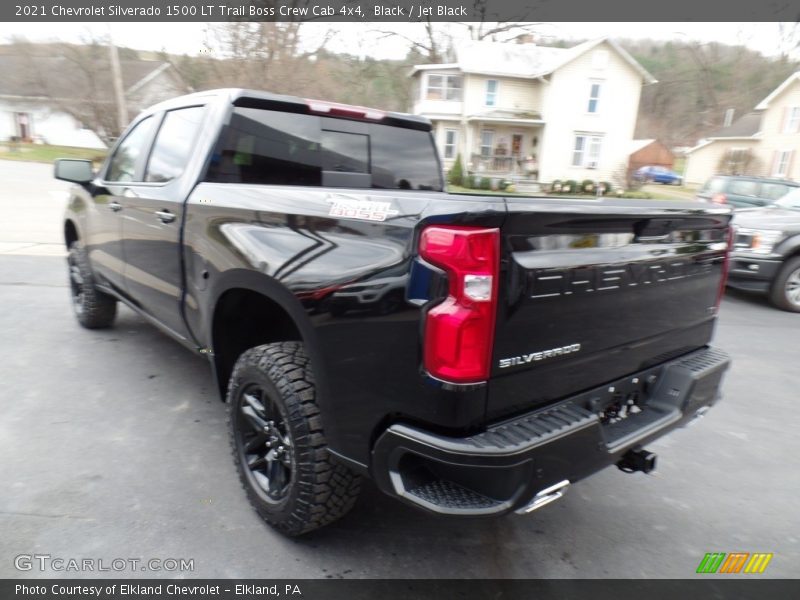 Black / Jet Black 2021 Chevrolet Silverado 1500 LT Trail Boss Crew Cab 4x4