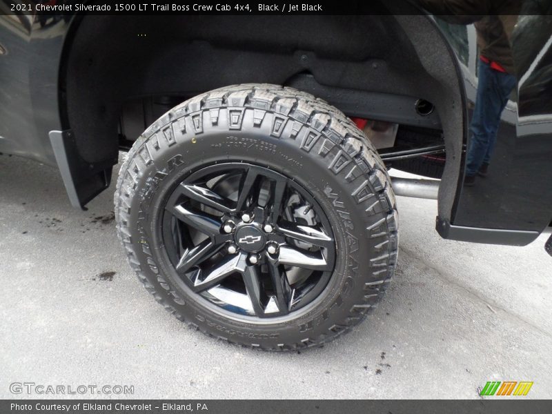  2021 Silverado 1500 LT Trail Boss Crew Cab 4x4 Wheel