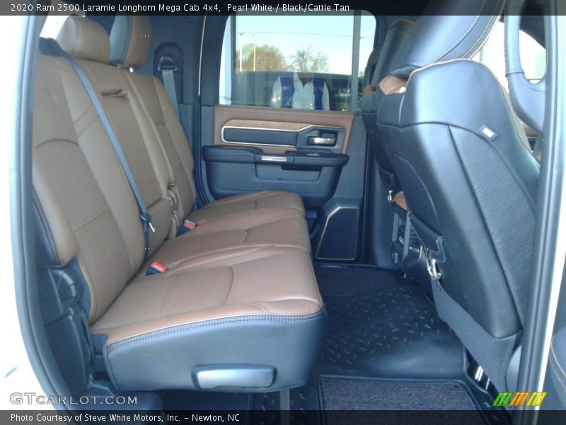 Rear Seat of 2020 2500 Laramie Longhorn Mega Cab 4x4