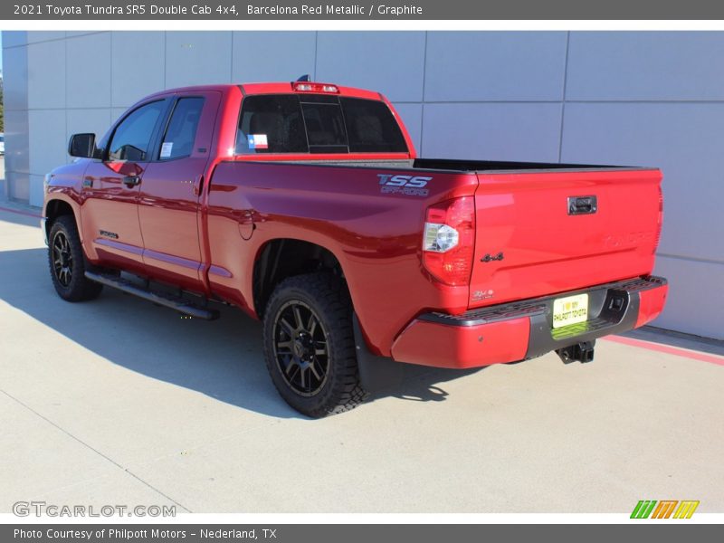 Barcelona Red Metallic / Graphite 2021 Toyota Tundra SR5 Double Cab 4x4