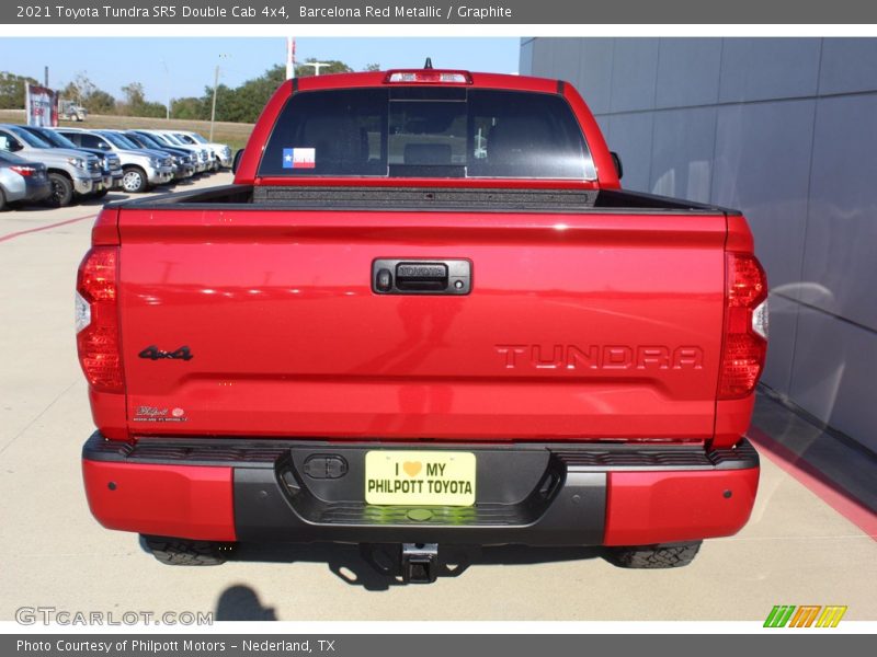 Barcelona Red Metallic / Graphite 2021 Toyota Tundra SR5 Double Cab 4x4