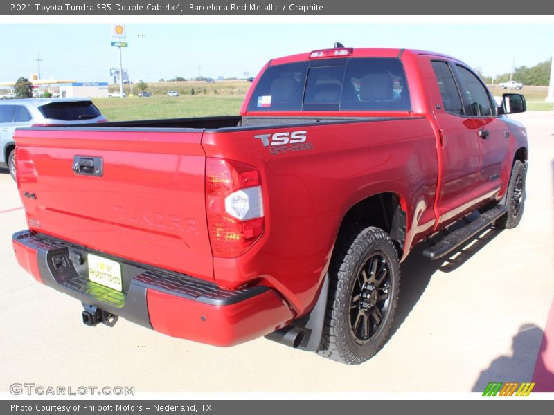 Barcelona Red Metallic / Graphite 2021 Toyota Tundra SR5 Double Cab 4x4