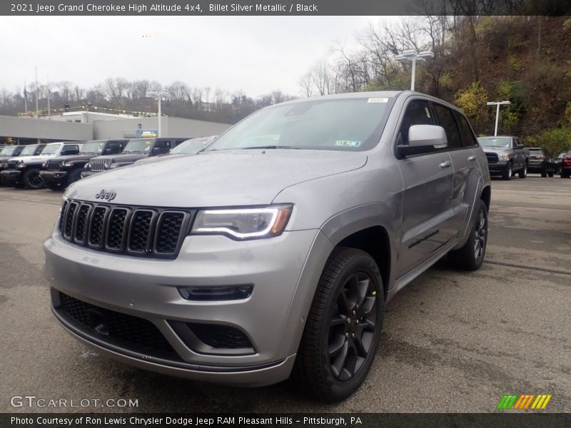 Billet Silver Metallic / Black 2021 Jeep Grand Cherokee High Altitude 4x4