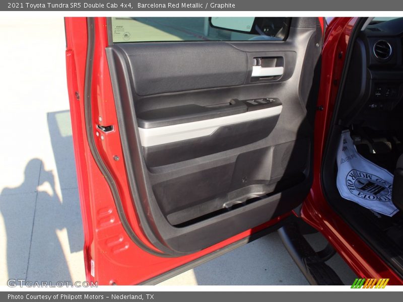 Barcelona Red Metallic / Graphite 2021 Toyota Tundra SR5 Double Cab 4x4