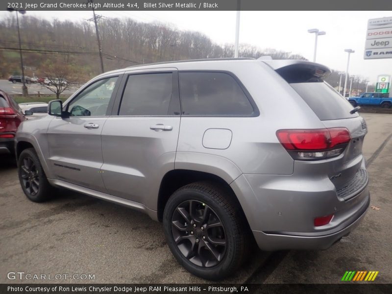 Billet Silver Metallic / Black 2021 Jeep Grand Cherokee High Altitude 4x4