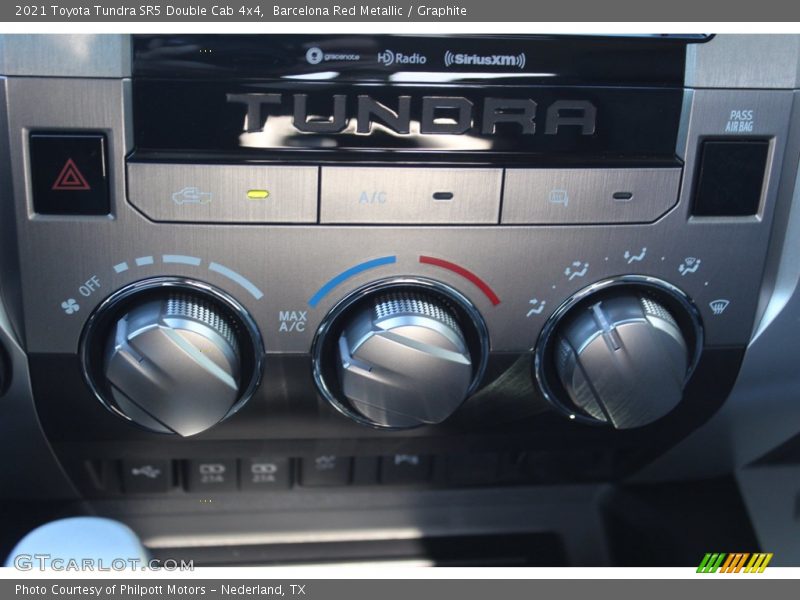 Barcelona Red Metallic / Graphite 2021 Toyota Tundra SR5 Double Cab 4x4