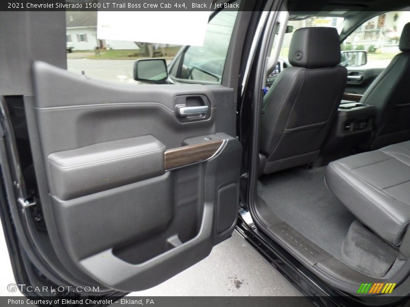 Black / Jet Black 2021 Chevrolet Silverado 1500 LT Trail Boss Crew Cab 4x4