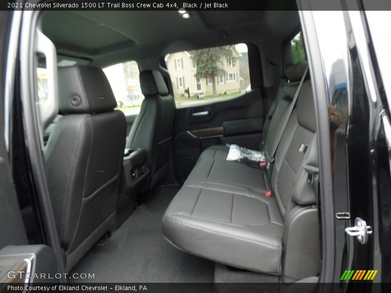 Rear Seat of 2021 Silverado 1500 LT Trail Boss Crew Cab 4x4