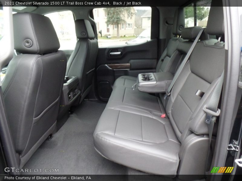 Rear Seat of 2021 Silverado 1500 LT Trail Boss Crew Cab 4x4