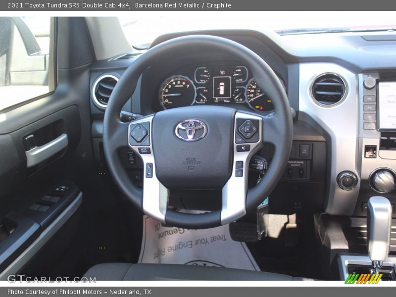 Barcelona Red Metallic / Graphite 2021 Toyota Tundra SR5 Double Cab 4x4