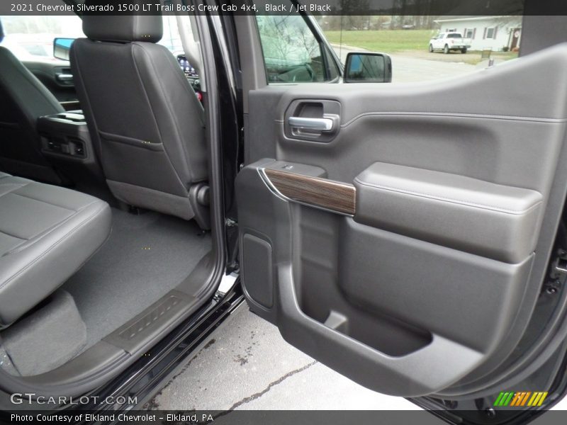 Black / Jet Black 2021 Chevrolet Silverado 1500 LT Trail Boss Crew Cab 4x4