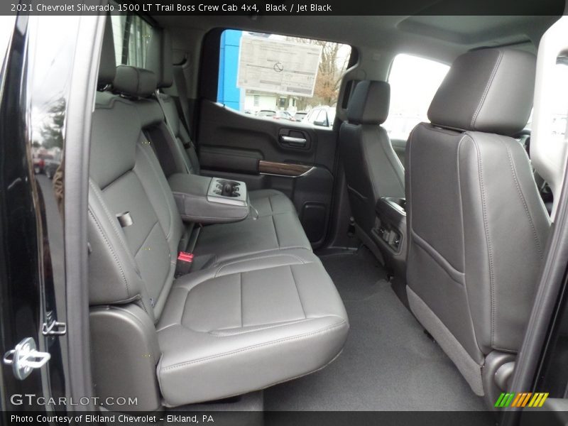 Rear Seat of 2021 Silverado 1500 LT Trail Boss Crew Cab 4x4