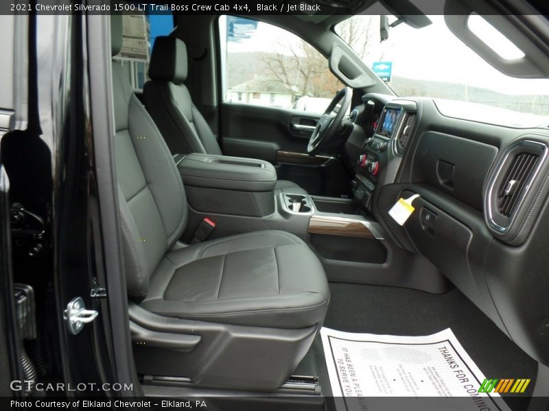 Front Seat of 2021 Silverado 1500 LT Trail Boss Crew Cab 4x4