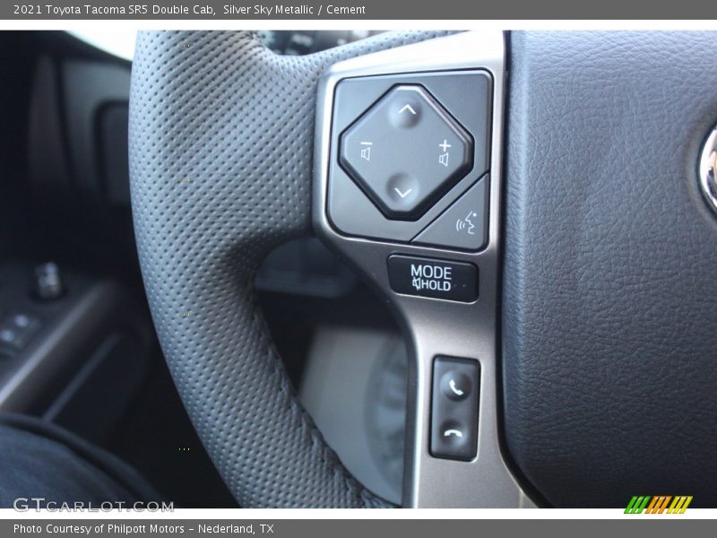 Silver Sky Metallic / Cement 2021 Toyota Tacoma SR5 Double Cab
