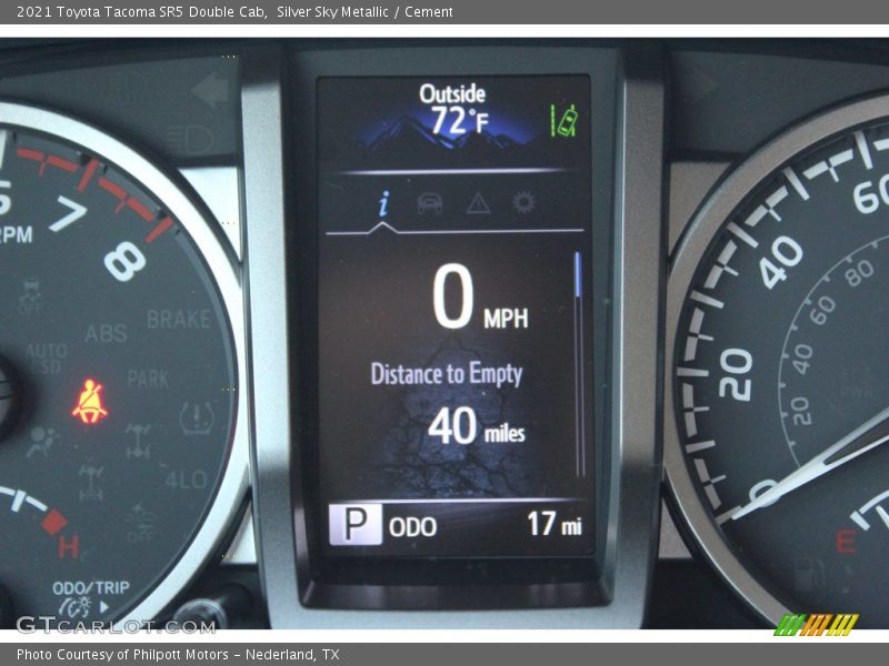 Silver Sky Metallic / Cement 2021 Toyota Tacoma SR5 Double Cab