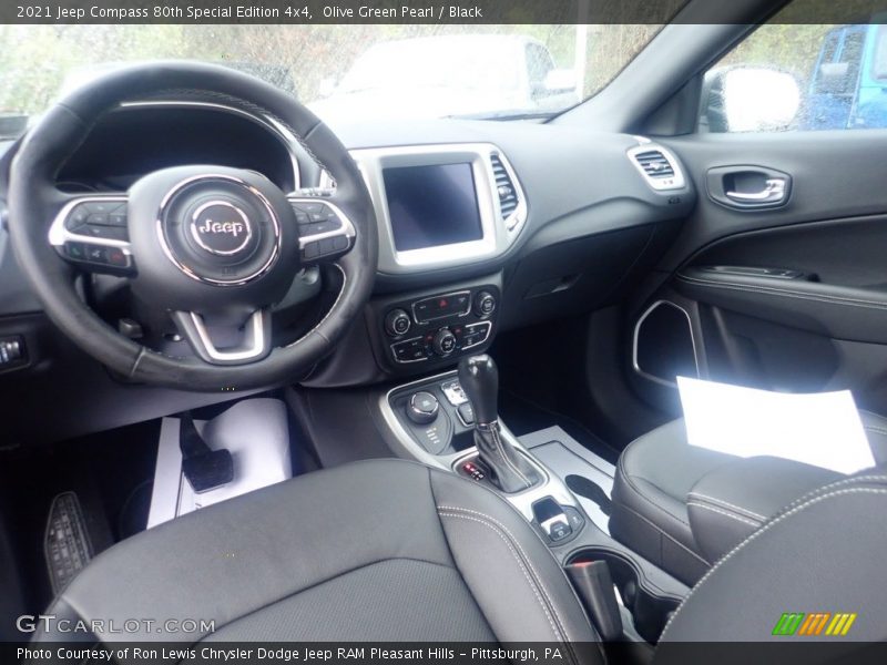 Olive Green Pearl / Black 2021 Jeep Compass 80th Special Edition 4x4