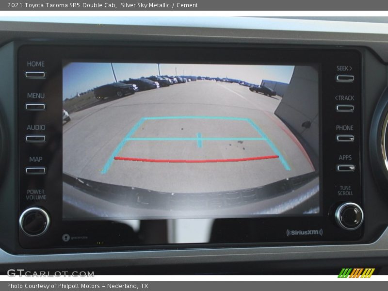 Silver Sky Metallic / Cement 2021 Toyota Tacoma SR5 Double Cab