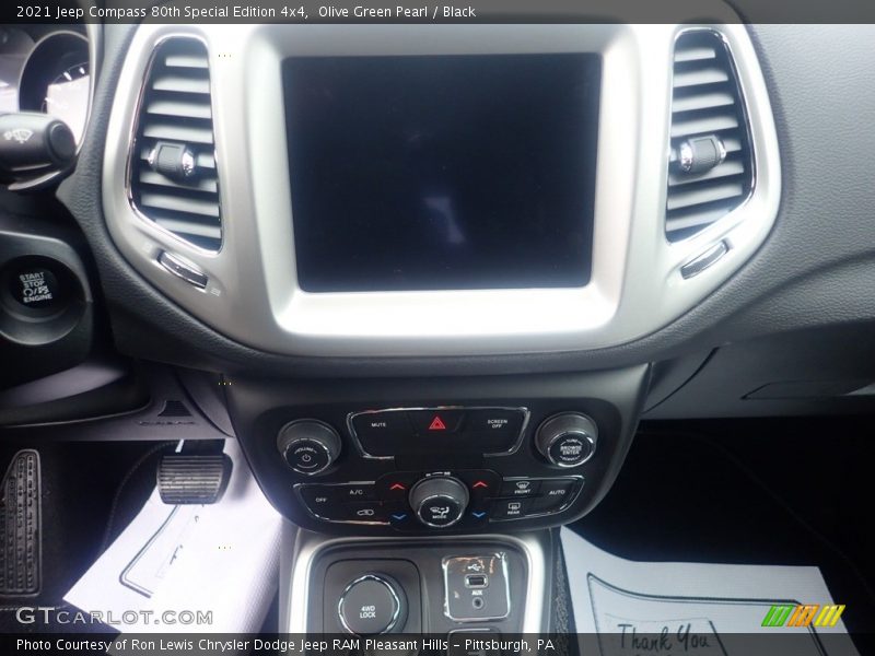 Olive Green Pearl / Black 2021 Jeep Compass 80th Special Edition 4x4