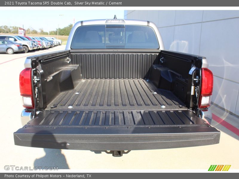 Silver Sky Metallic / Cement 2021 Toyota Tacoma SR5 Double Cab