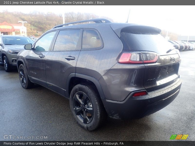 Granite Crystal Metallic / Black 2021 Jeep Cherokee Latitude Plus 4x4