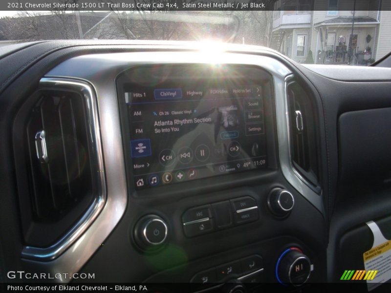Satin Steel Metallic / Jet Black 2021 Chevrolet Silverado 1500 LT Trail Boss Crew Cab 4x4