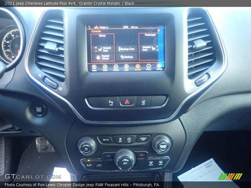 Granite Crystal Metallic / Black 2021 Jeep Cherokee Latitude Plus 4x4