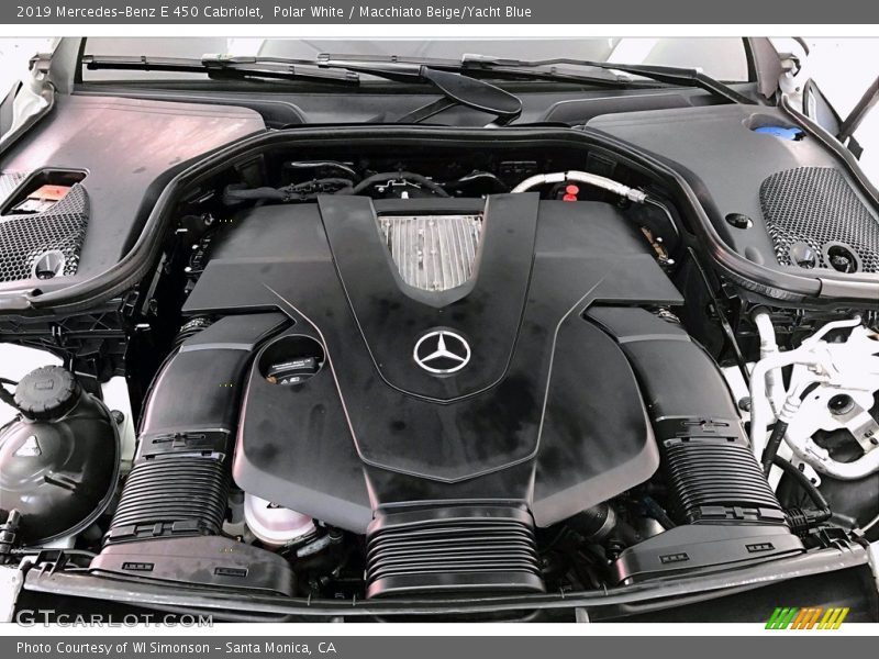  2019 E 450 Cabriolet Engine - 3.0 Liter Turbocharged DOHC 24-Valve VVT V6