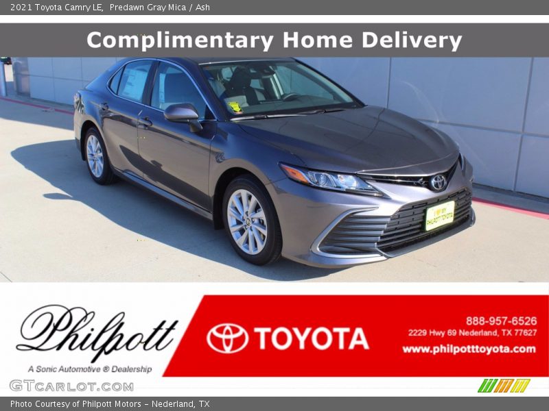 Predawn Gray Mica / Ash 2021 Toyota Camry LE