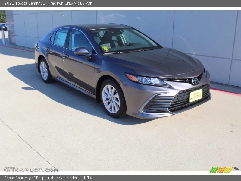 Predawn Gray Mica / Ash 2021 Toyota Camry LE