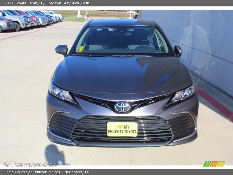 Predawn Gray Mica / Ash 2021 Toyota Camry LE