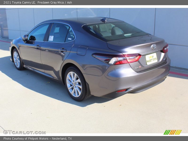 Predawn Gray Mica / Ash 2021 Toyota Camry LE