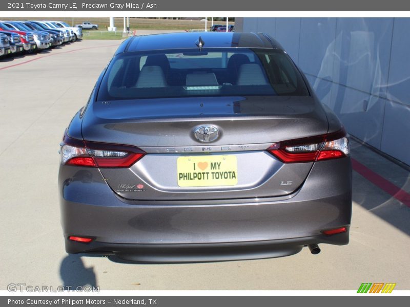 Predawn Gray Mica / Ash 2021 Toyota Camry LE