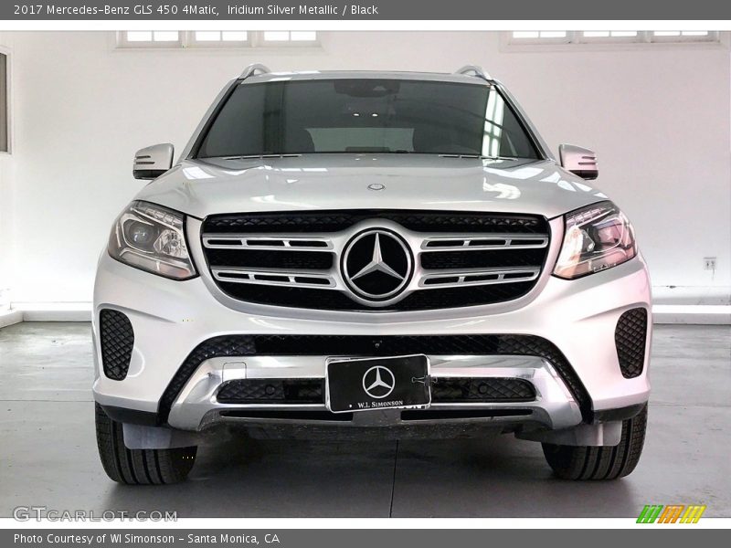 Iridium Silver Metallic / Black 2017 Mercedes-Benz GLS 450 4Matic