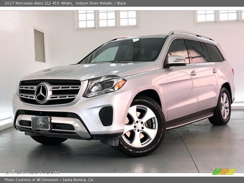 Iridium Silver Metallic / Black 2017 Mercedes-Benz GLS 450 4Matic