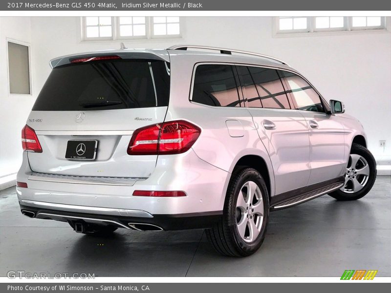 Iridium Silver Metallic / Black 2017 Mercedes-Benz GLS 450 4Matic