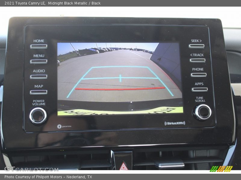 Midnight Black Metallic / Black 2021 Toyota Camry LE