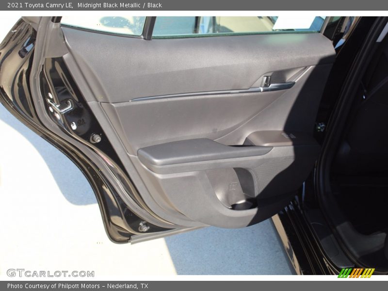 Midnight Black Metallic / Black 2021 Toyota Camry LE
