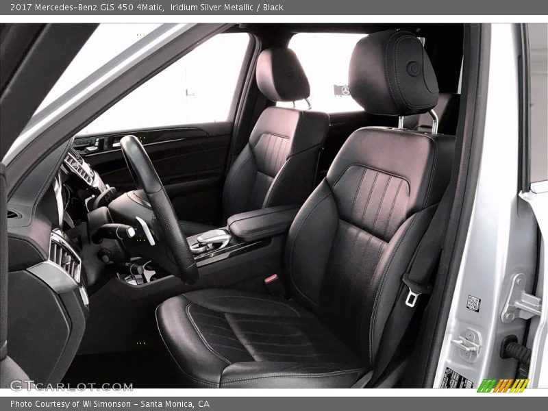 Iridium Silver Metallic / Black 2017 Mercedes-Benz GLS 450 4Matic