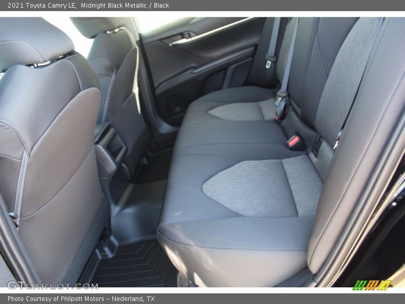 Midnight Black Metallic / Black 2021 Toyota Camry LE