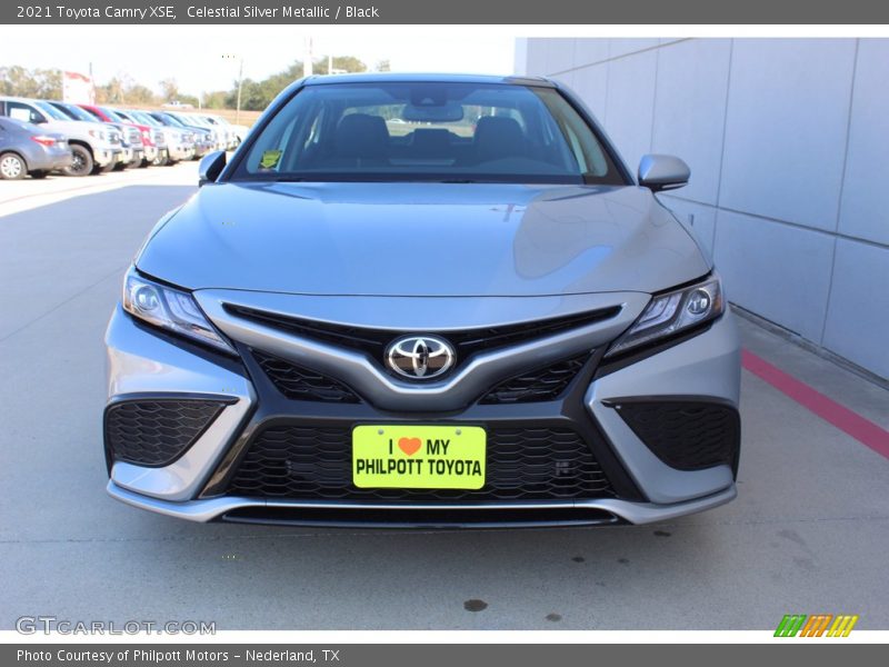 Celestial Silver Metallic / Black 2021 Toyota Camry XSE