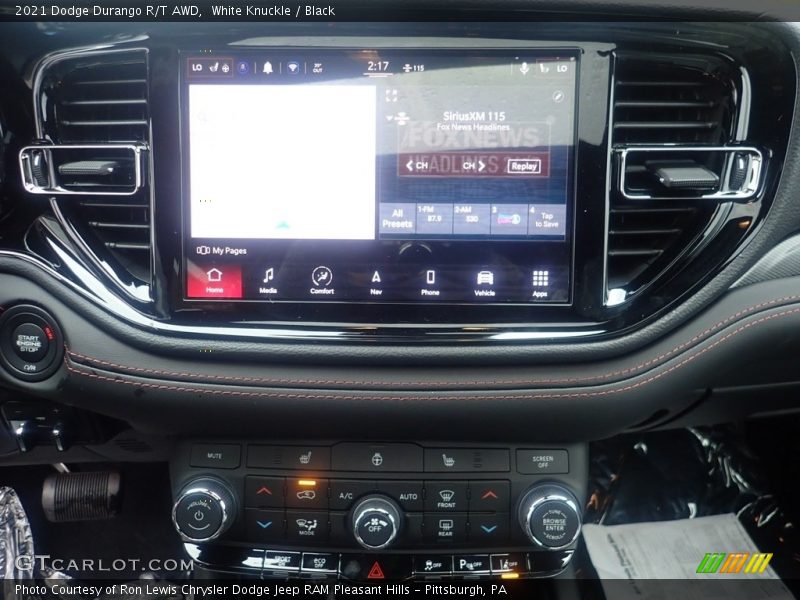 White Knuckle / Black 2021 Dodge Durango R/T AWD