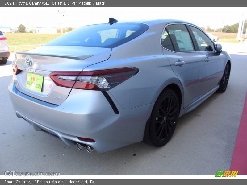 Celestial Silver Metallic / Black 2021 Toyota Camry XSE