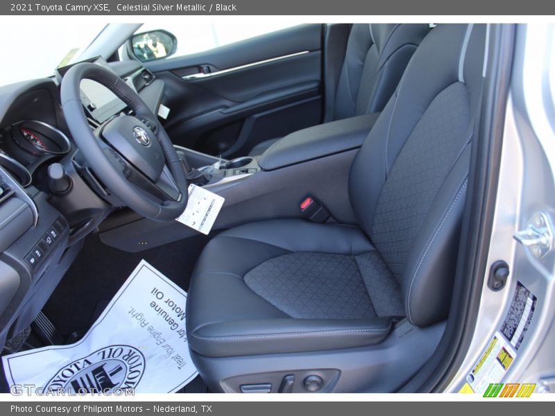 Celestial Silver Metallic / Black 2021 Toyota Camry XSE