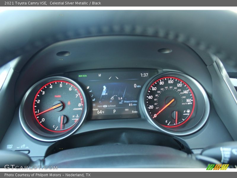 Celestial Silver Metallic / Black 2021 Toyota Camry XSE