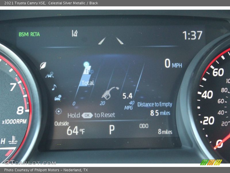 Celestial Silver Metallic / Black 2021 Toyota Camry XSE