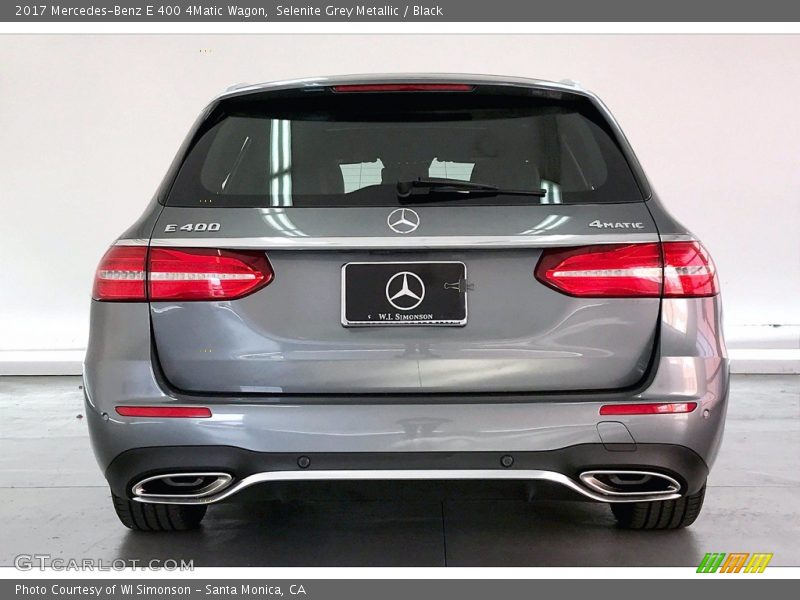 Selenite Grey Metallic / Black 2017 Mercedes-Benz E 400 4Matic Wagon