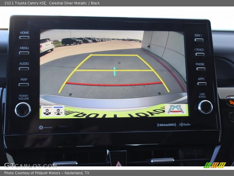 Celestial Silver Metallic / Black 2021 Toyota Camry XSE